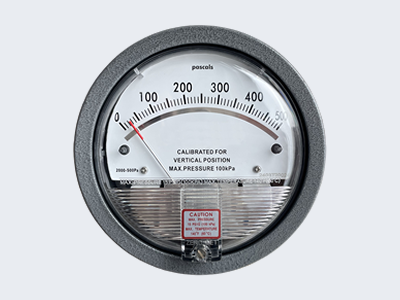 Series TE2000 Mirrored scale Overlay Differential Pressure Gauge